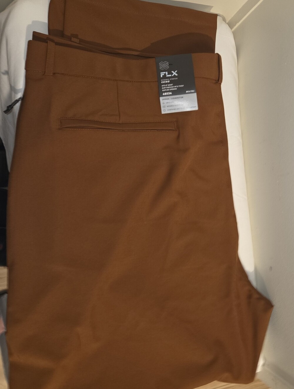 Kohl's FLX Big And Tall Dynamic Stretch Chino in Bravado Brown